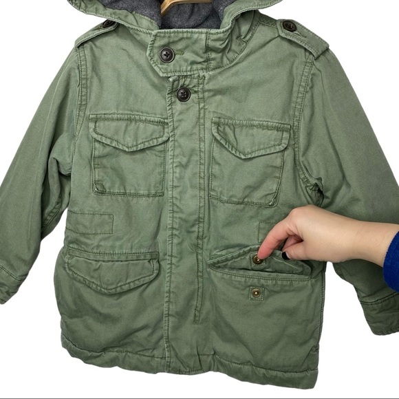 Baby Gap Hooded Utility Jacket - Picture 4 of 11